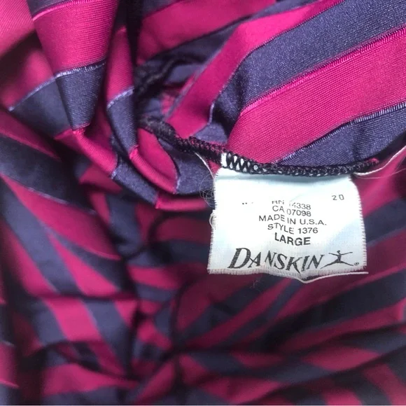 Vintage Danskin Purple and Blue Bodysuit - Picture 5 of 5